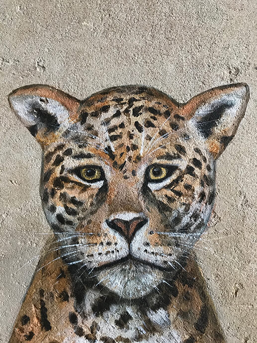 Jaguar Malerei